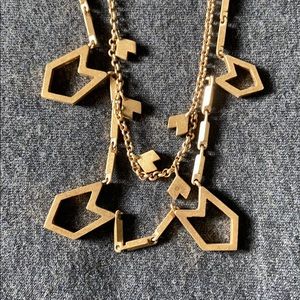 J CREW gold necklace